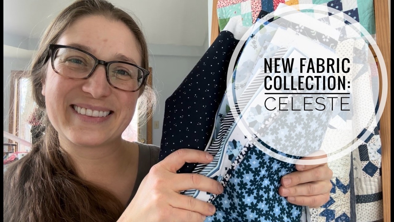 Моя вторая коллекция тканей: Celeste от Джессики Дейон для Blank Quilting Corporation.