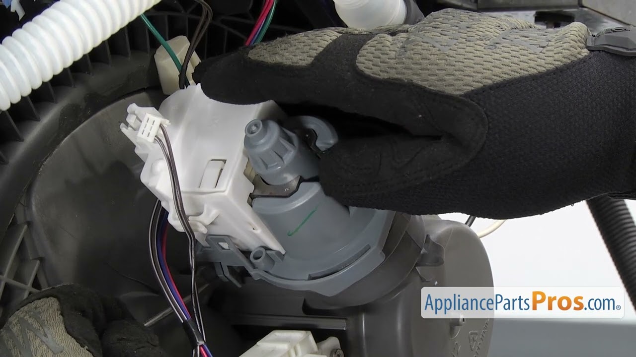 How To: Whirlpool/KitchenAid/Maytag Dishwasher Drain Pump W10876537