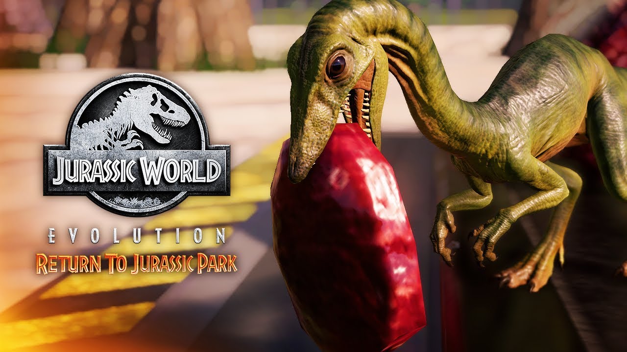 COMPSOGNATHUS | All Skins, Feeding Animations & Deaths! (Return To Jurassic Park DLC)