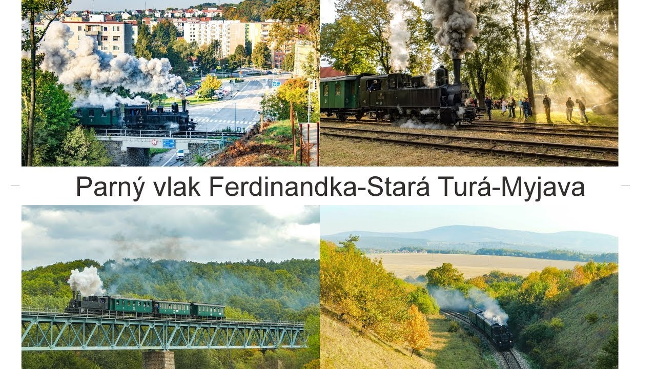 Parný vlak Stará Turá-Myjava