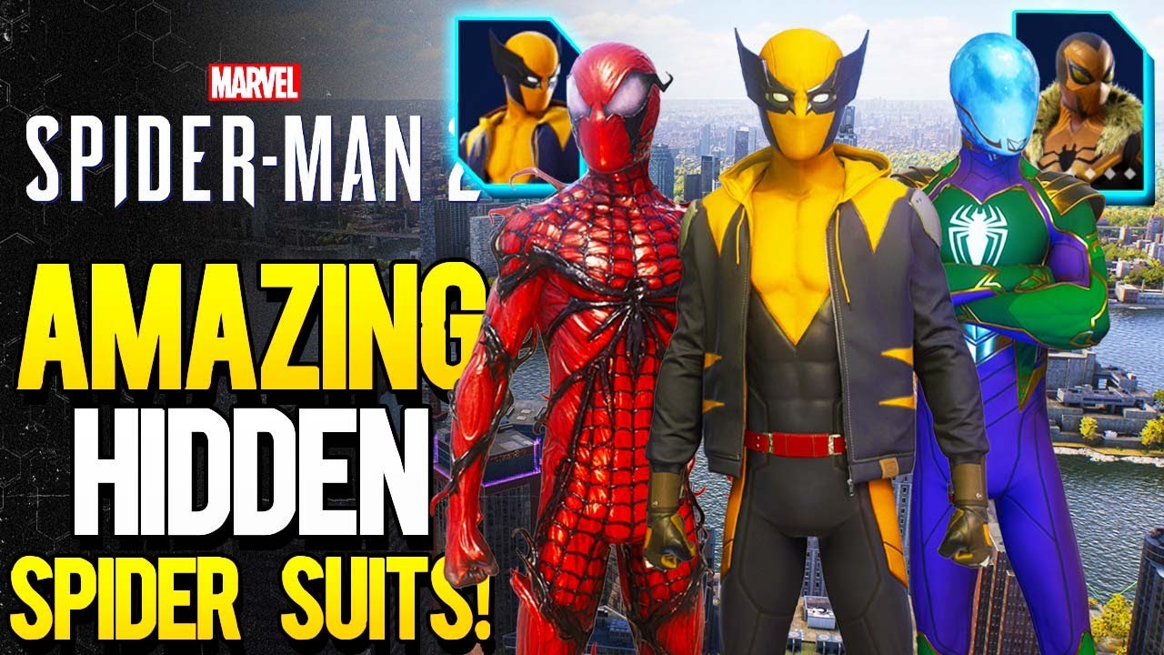 Marvel's Spider-Man 2 — все секретные костюмы паука, которые вы не захотите пропустить (скрытые к...