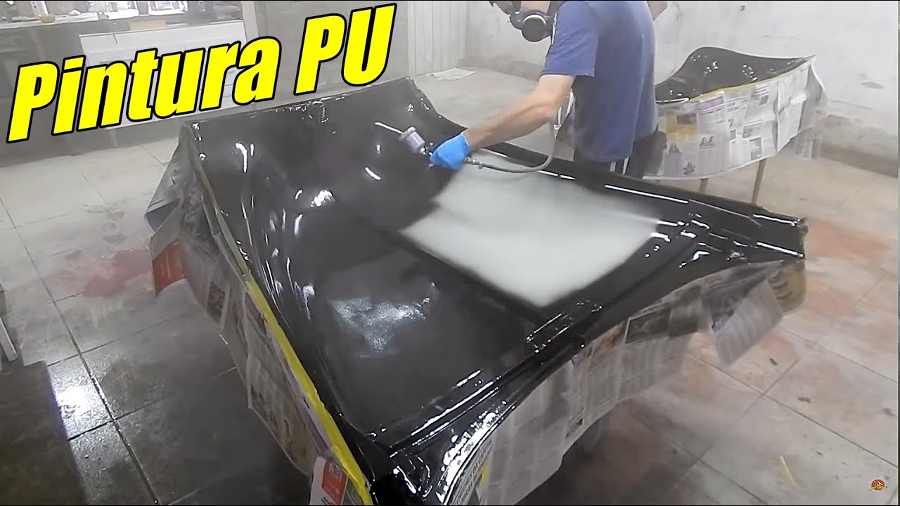 Primer Surfacer e Pintura do Capô, Tampa Mala e Paralamas Styleline 1952 (Parte 1)