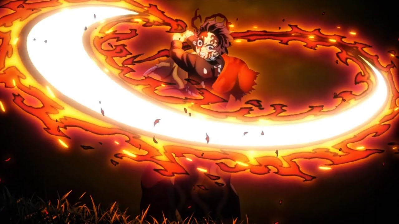 Hinokami Kagura ENBU ISSEN ( Dancing Flash) | KNY S3 [鬼滅の刃]
