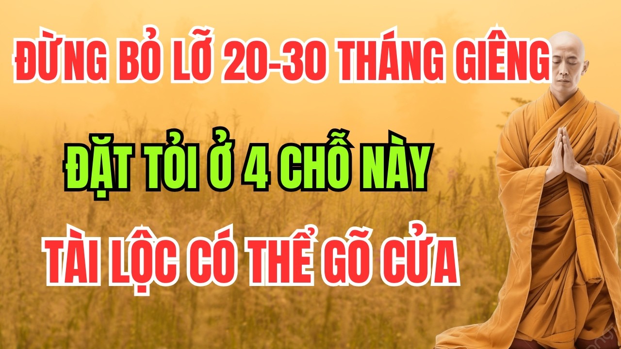 ĐỪNG BỎ LỠ 20–30 THÁNG GIÊNG: ĐẶT TỎI Ở 4 CHỖ NÀY, TÀI LỘC CÓ THỂ GÕ CỬA