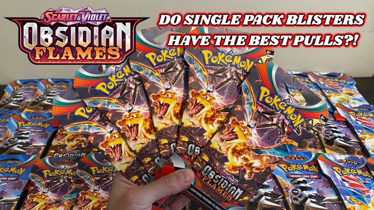 Are OBSIDIAN FLAMES Single Pack Blisters THE BEST PRODUCT from this NEW Pokemon Set?!