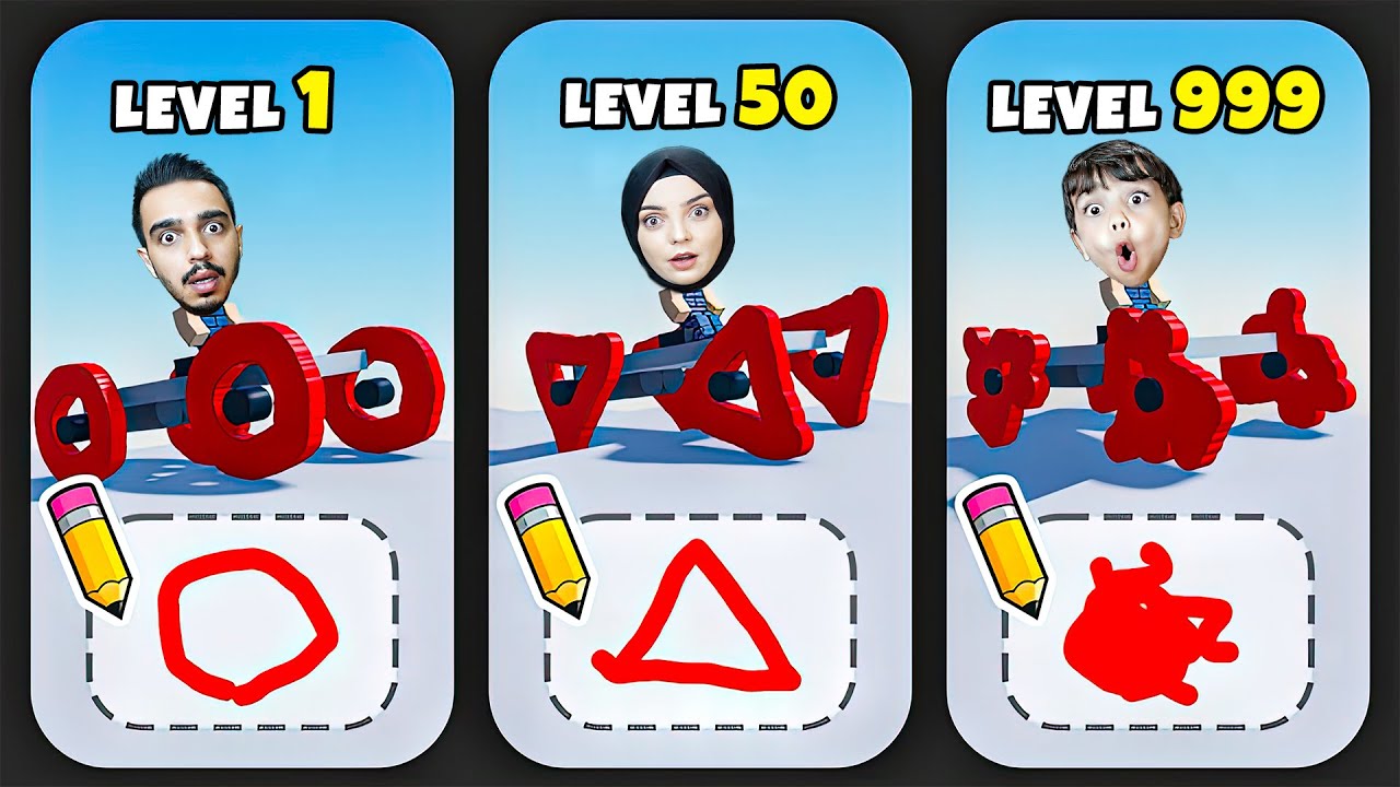 EN İYİ TEKERLEĞİ ÇİZEN OYUNU KAZANIR !! 😱 Roblox Wheel Drawing Obby