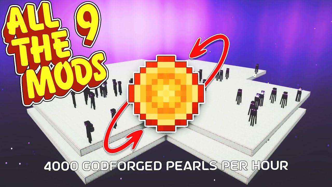 All the Mods 9 Modded Minecraft Insanely OP Easy Apotheosis Gear + Gem Farms EP14
