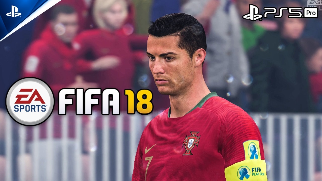 FIFA 18 - Portugal vs  Morocco - FIFA WORLD CUP 2018 - Matchday 2 | PS5 Pro Gameplay [4K]