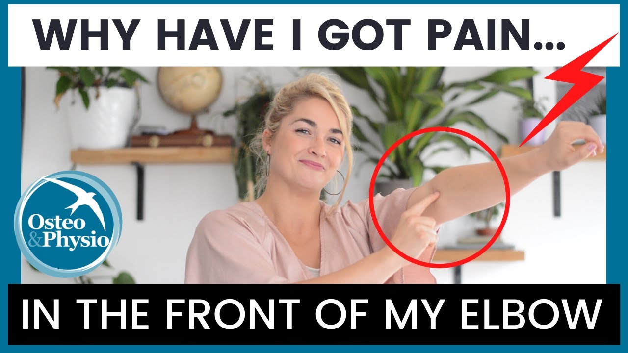 Why am I getting pain in the FRONT of my ELBOW joint?