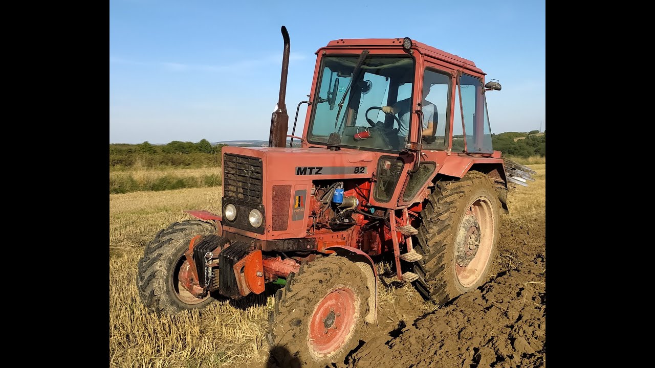 Orka 2021!  PŁUG AŻUROWY? MTZ 82 & Pług 3 skibowy obrotowy  Engine Sound! [PODKARPACIE]