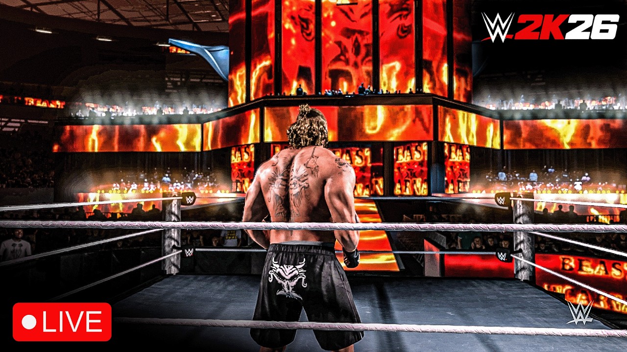 🔴WWE 2K26 is CRAZY! - First Gameplay Stream is HERE!!🔥
