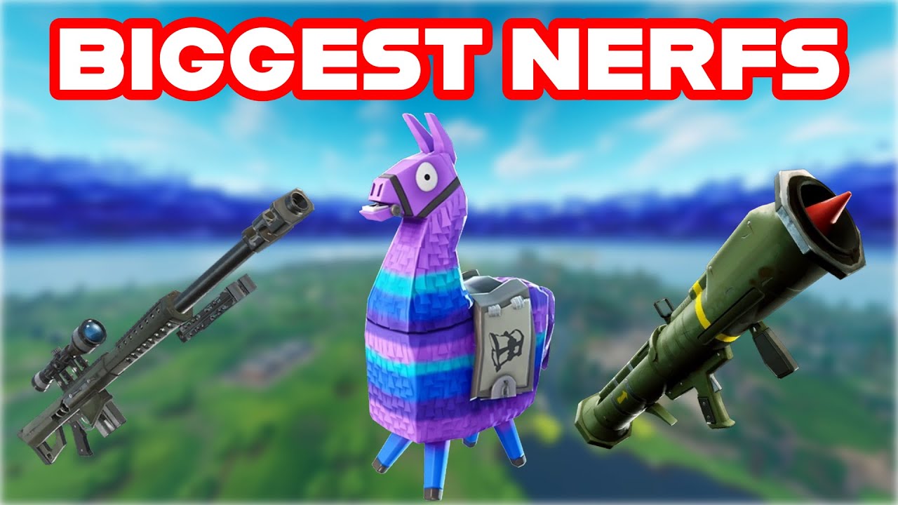 Вспоминаем самые большие ослабления Fortnite за всю историю