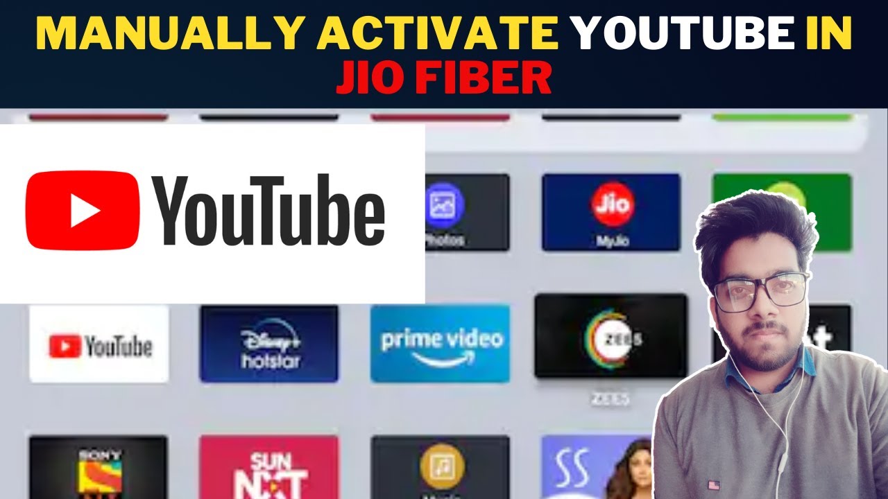 Login/Activate YouTube in JIO Fiber | Manual Process for Activation of YouTube in JIO Fiber