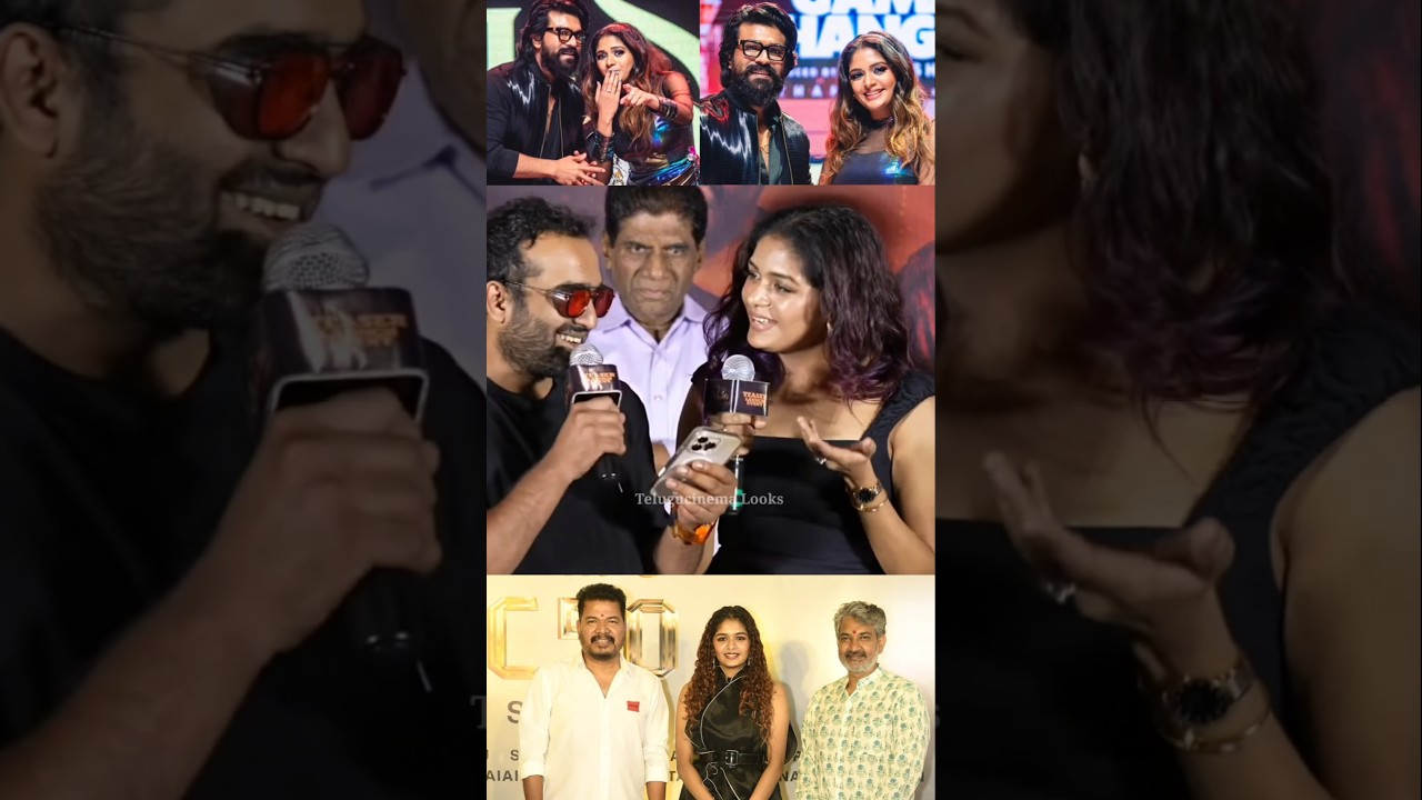 DIRECTOR SHANKAR DAUGHTER LIVE SINGING | Aditishankar | TELUGUCINEMA LOOKS