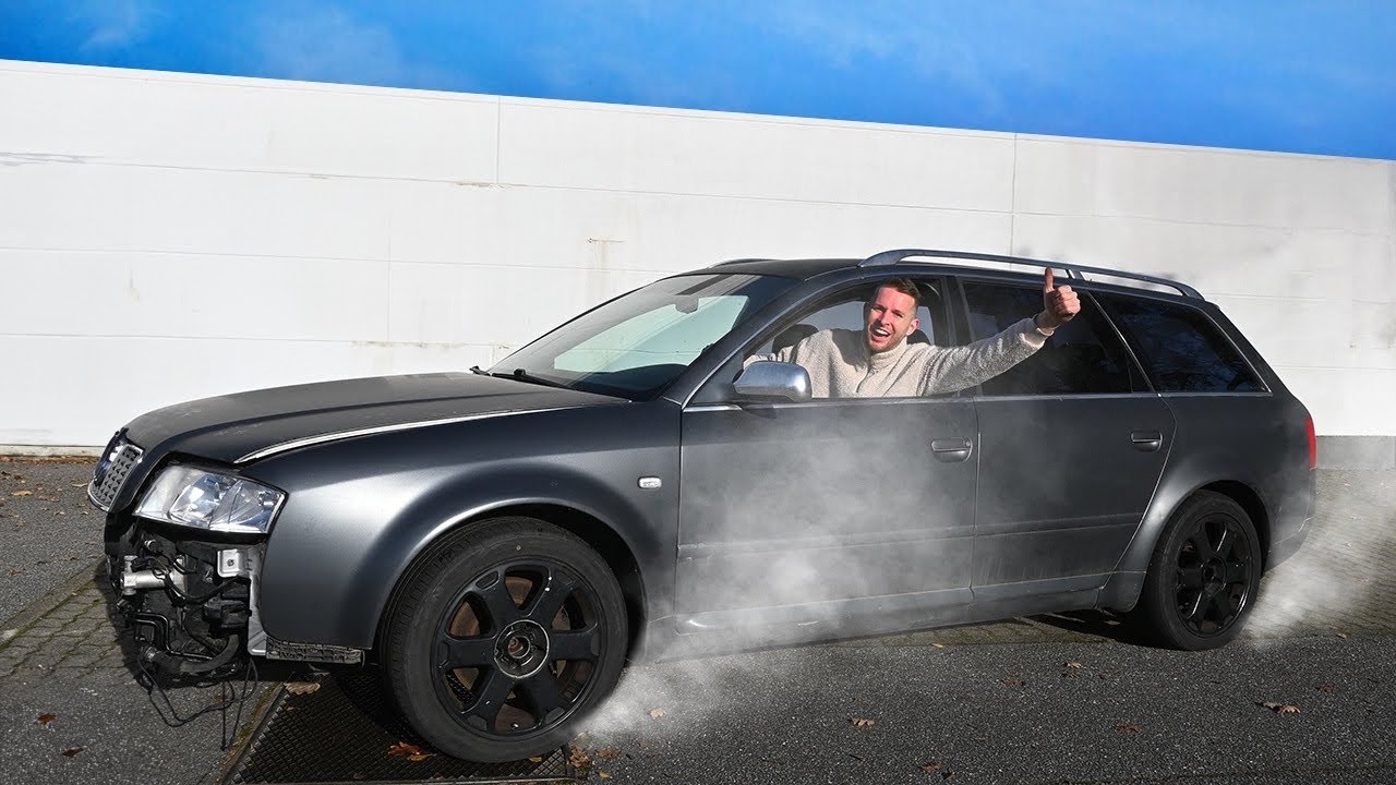 ERSTE FAHRT im 2500€ Audi S6 V8! Konnte ich den Motor retten?