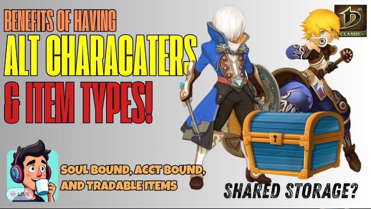 Alt Characters Benefits - Dragon Nest M Classic