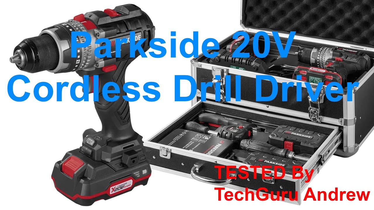 Parkside Performance 20V Cordless Drill Driver PBSAP 20-Li A1