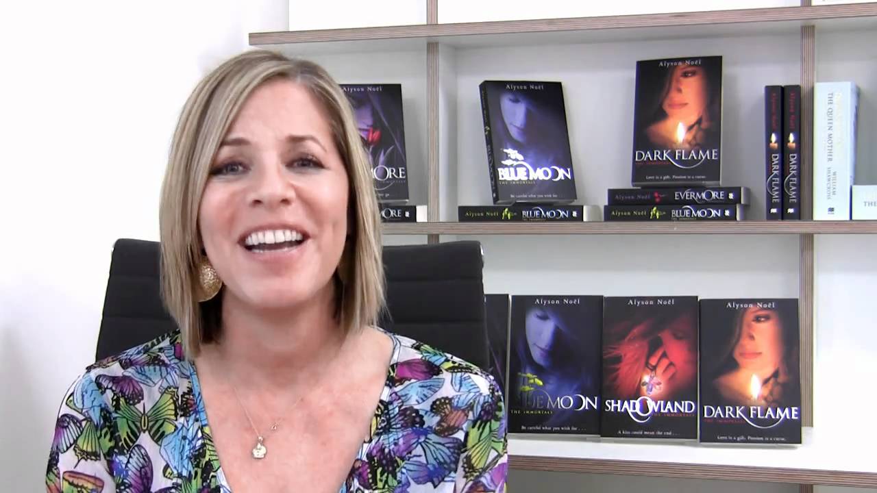 Alyson No&euml;l talks about her Immortals series Part 1