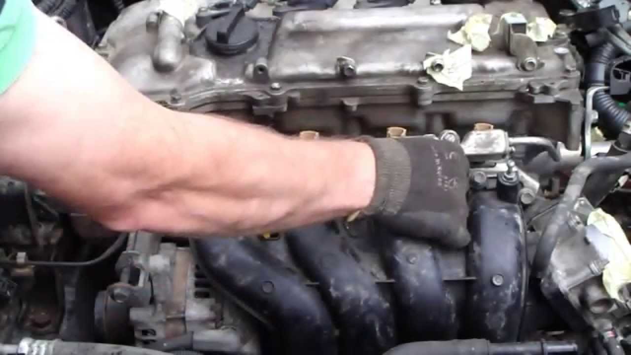 How to disassemble Intake manifold Toyota Corolla years 2007 to 2020