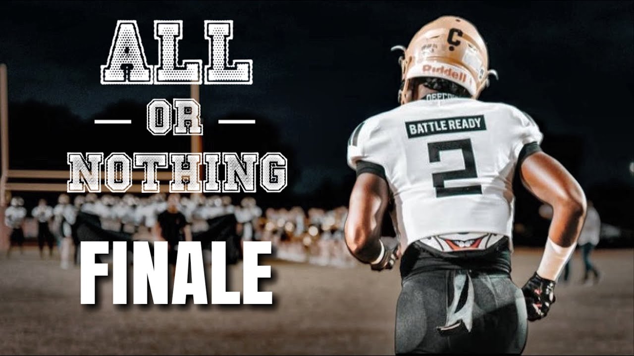 MY LAST HIGH SCHOOL FOOTBALL GAME || All or Nothing || Western vs Columbus High school football