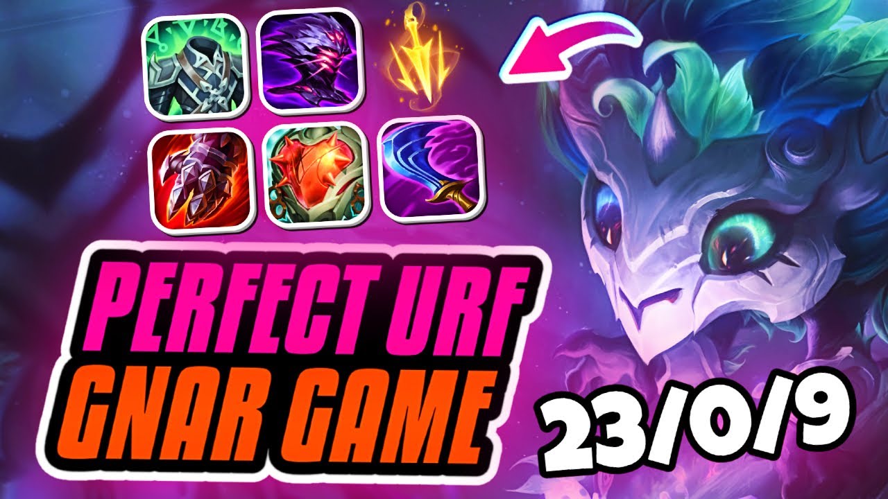 THE PERFECT GNAR URF GAME!!! (Flawless) Season 14 Gnar Urf Gameplay (League of Legends)