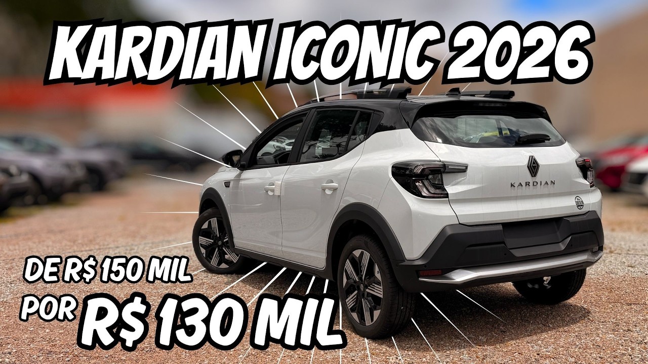 DEU A LOUCA NA RENAULT - KARDIAN ICONIC POR 130 MIL