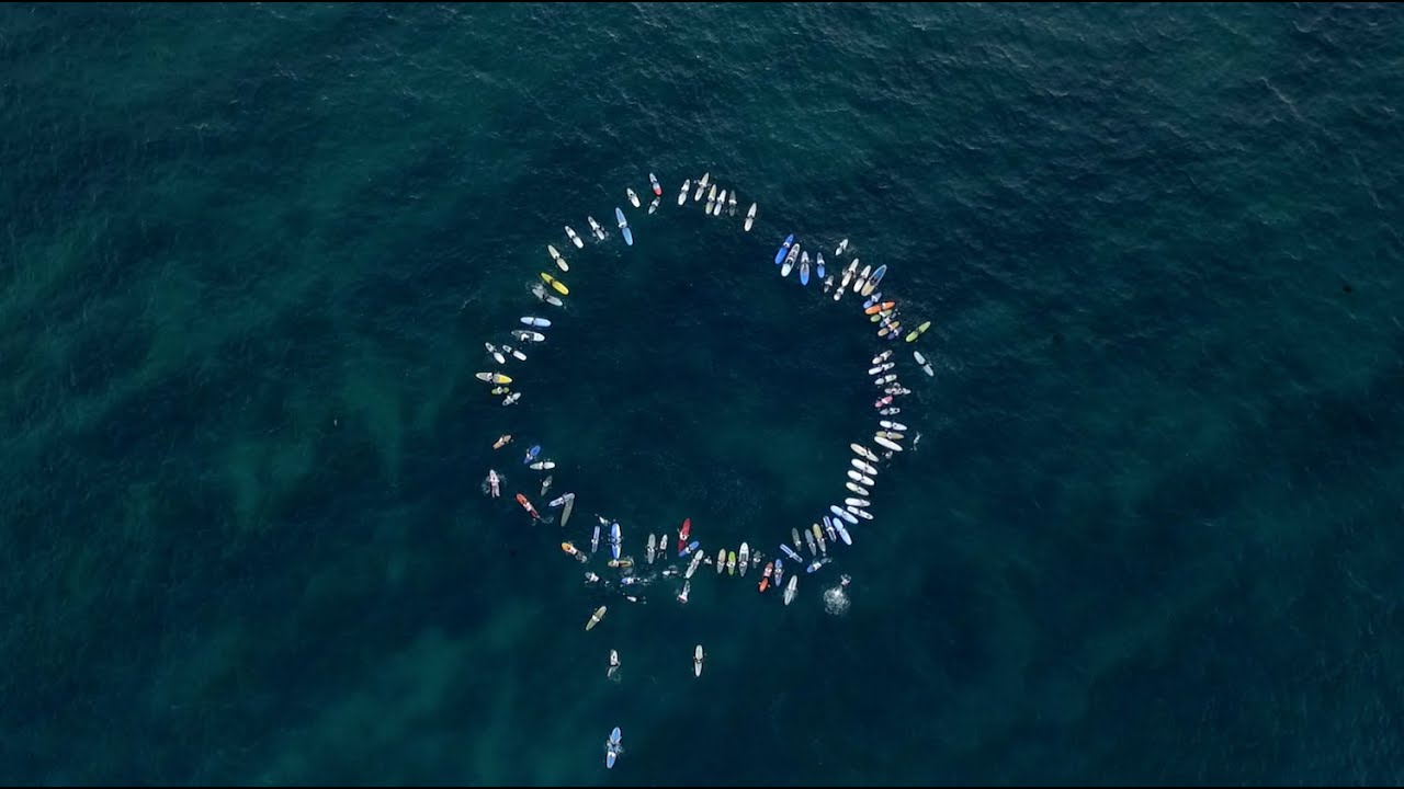Tim Vorenkamp's Paddle-Out Ceremony