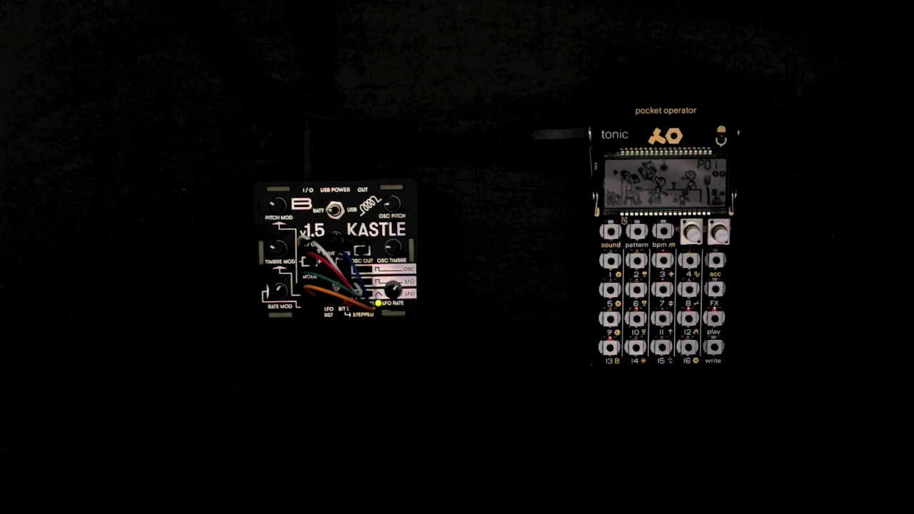Bastl Kastle & Pocket Operator 32 tonic – Polyphonic Minimalism – #BastlKastle #PO32