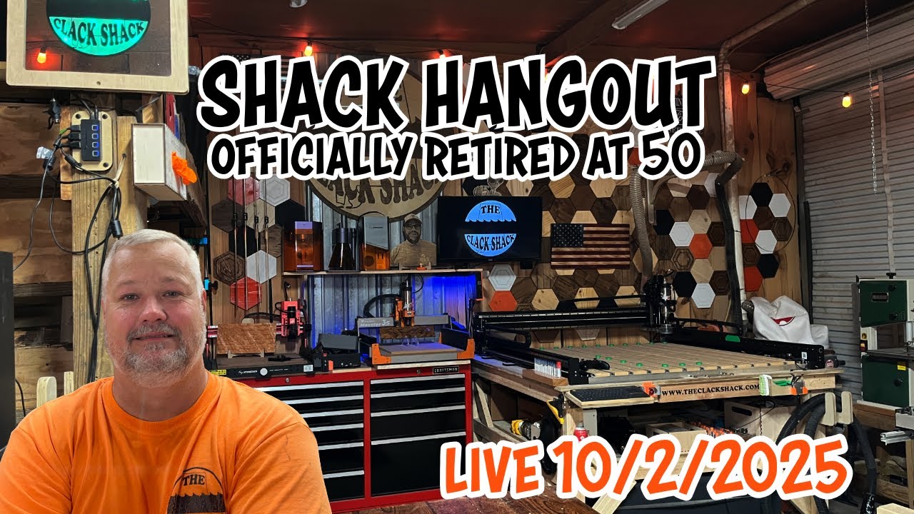 Shack hangout 10/2/2025- OFFICIALLY RETIRED