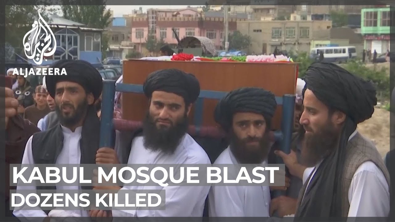 Prominent Muslim leader among dozens killed in Kabul blast