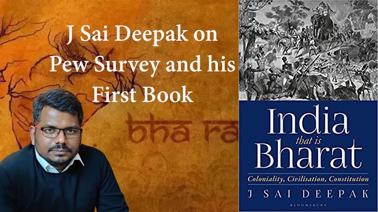 J Sai Deepak on Pew Survey on Religion in India and his First Book - Urban Chatterati