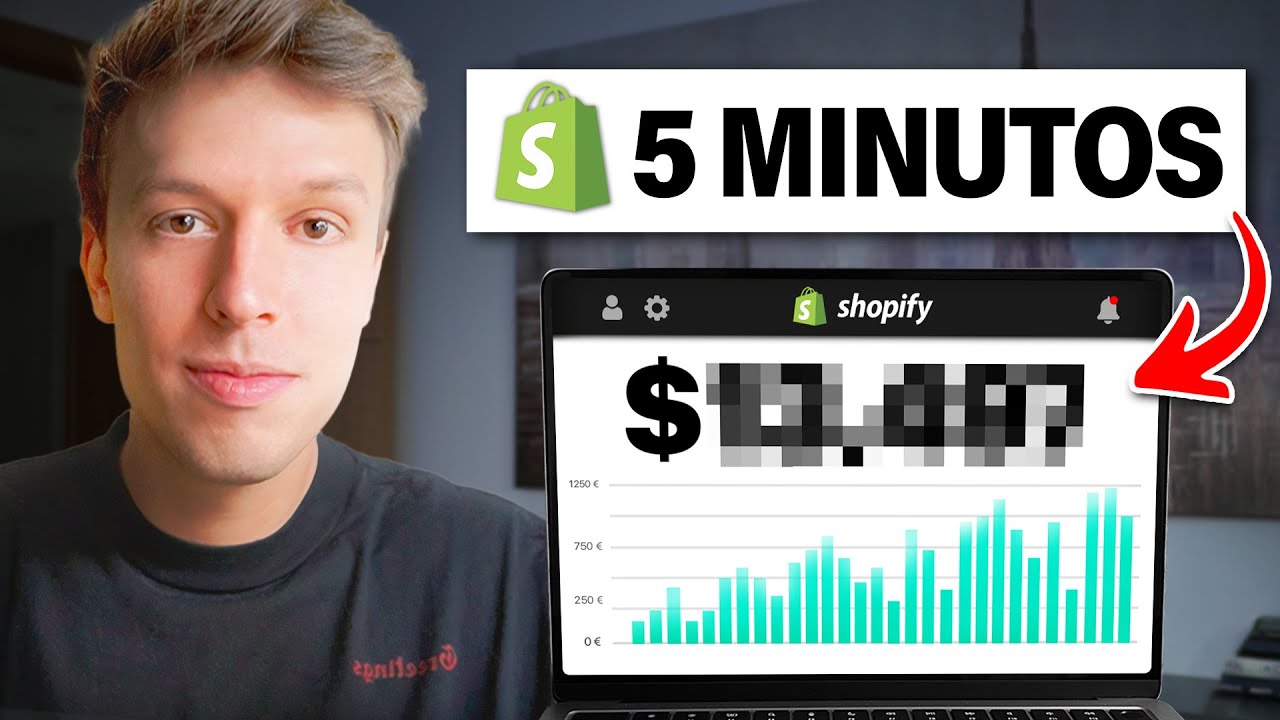 C&oacute;mo Crear Una Tienda De Shopify Dropshipping En 5 Minutos