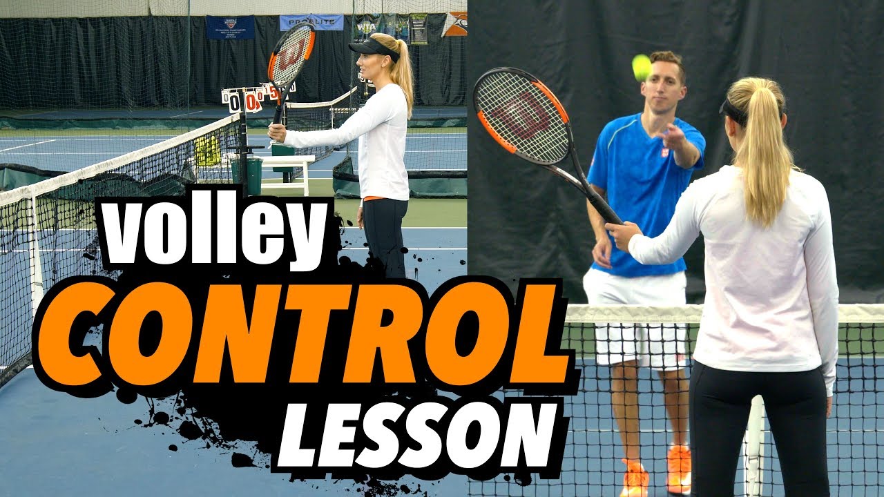 Volley Accuracy & Control Tennis Lesson + Practice Plan
