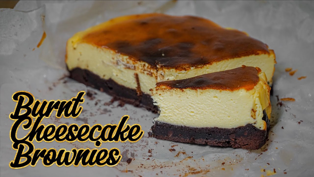 Resep Burnt Cheese Cake Brownies
