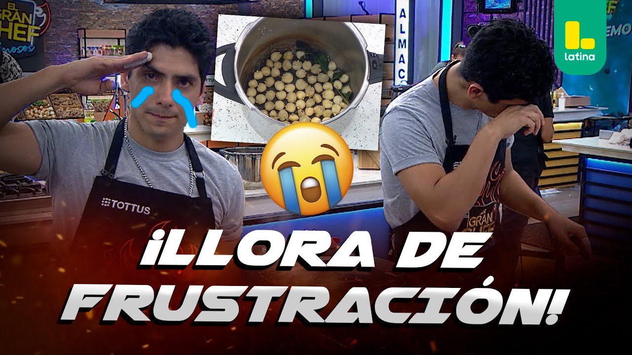 Jano Baca comete garrafal error y llora de la impotencia | El Gran Chef Famosos