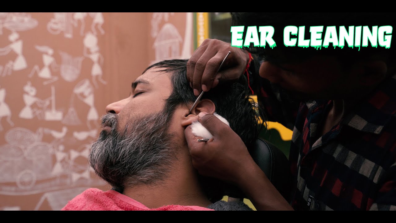 Anxiety Control Ear Cleaning and Massage ASMR Master Cracker | Indian Massage