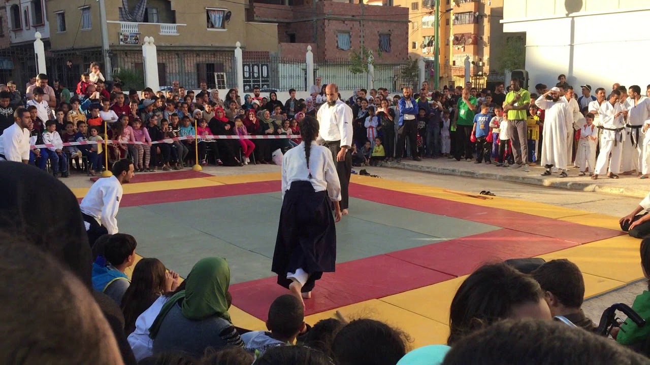 Démonstration d'aïkido d'Algérie 2017
