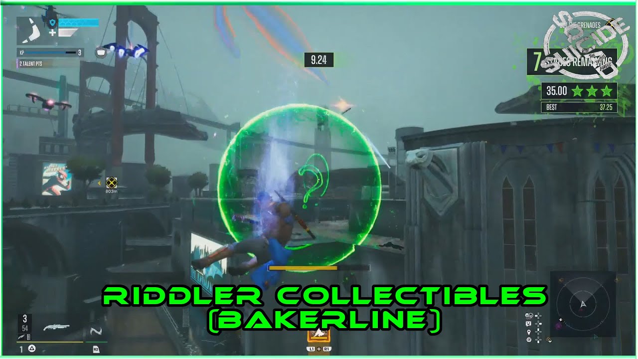 Riddler Collectibles (Bakerline - Trophies Riddles) Suicide Squad Kill The Justice League KTJL
