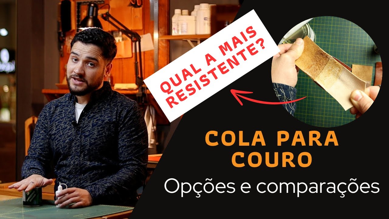 Qual Cola usar no Artesanato em Couro