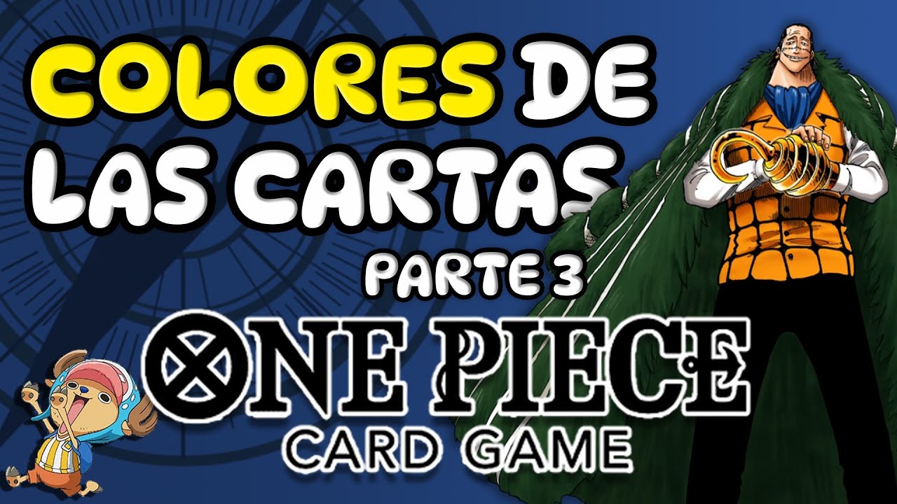 CÓMO VAN los COLORES en One Piece TCG | Guía básica para Principiantes