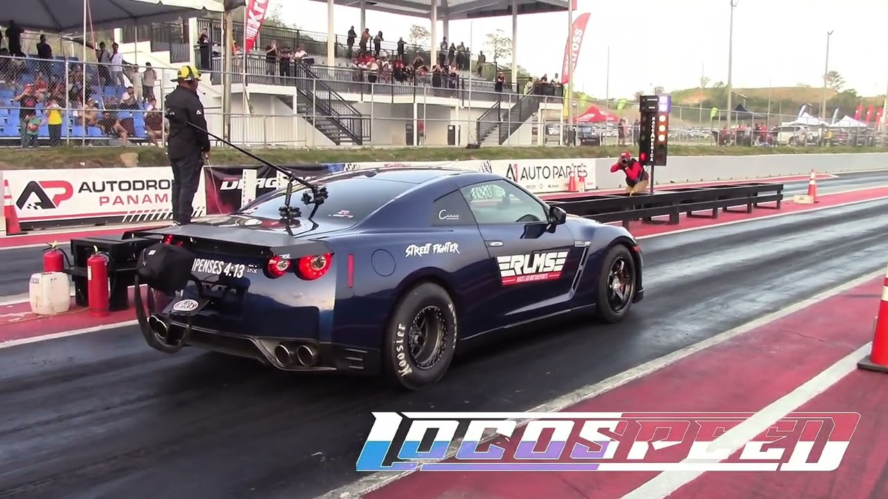 Record GTR mas rápido de Centroamérica StreetFighter Costa Rica en #autodromopanama #locospeed #gtr 