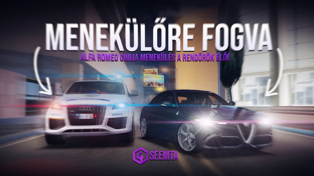 SeeMTA V4 | Alfa Romeo Giulia MENEKÜLÉS + RABLÁSOK! 🦹‍♂️ #15