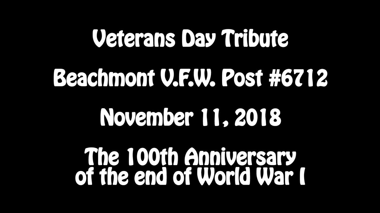 (11/11/18) Revere Veterans Day Ceremony 2018