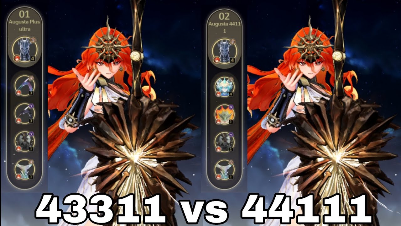 43311 vs 44111 echos combination with S1 R1 Augusta! Does it really matter?! 
