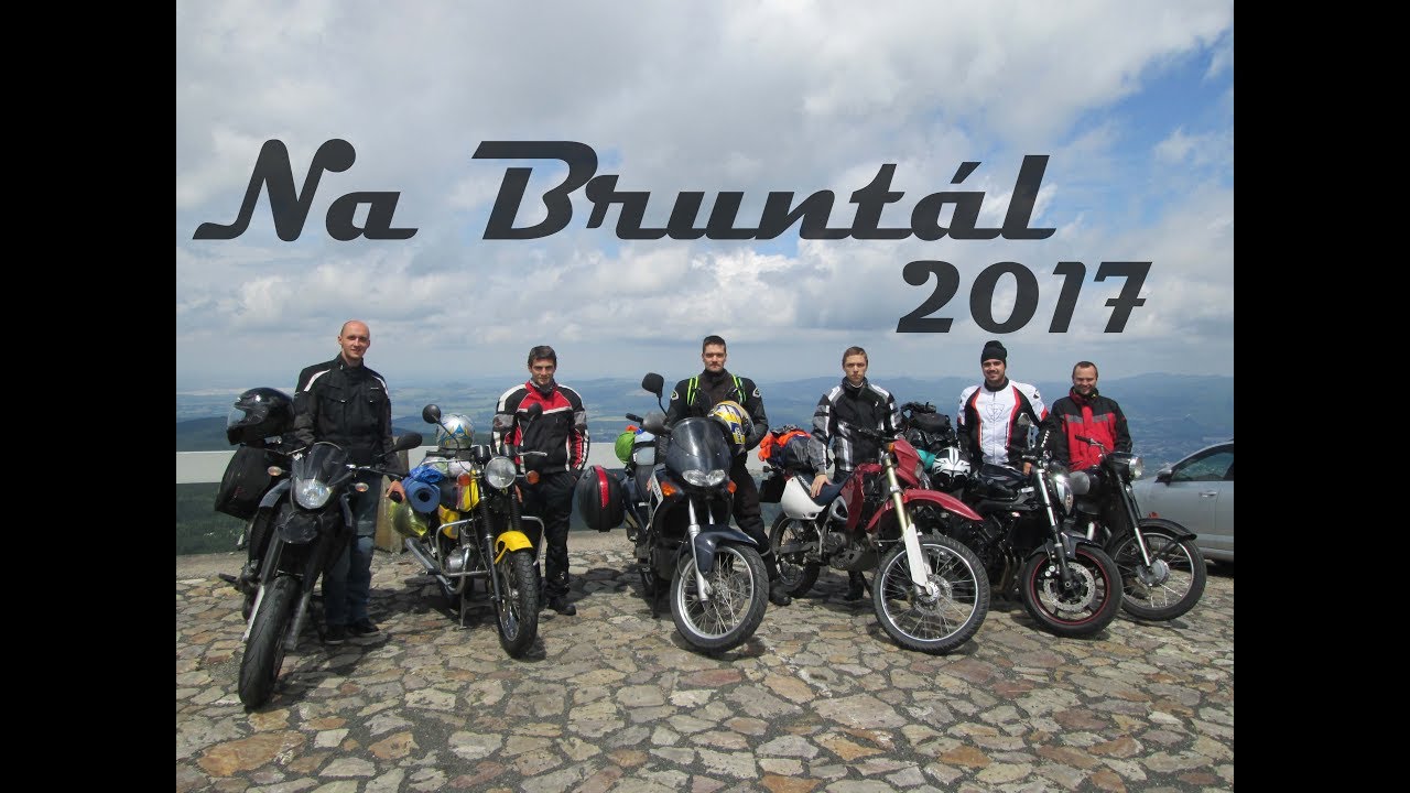 Na Bruntal moto trip 2017