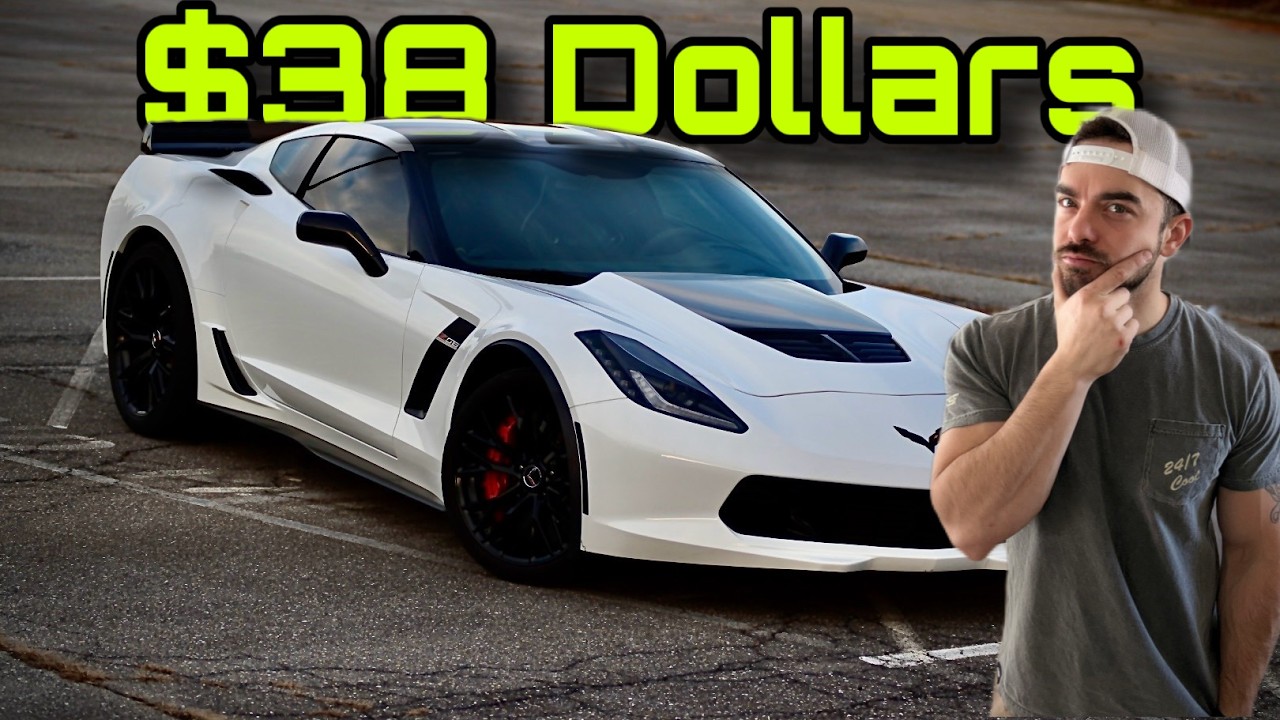 Insurance Totaled this 650HP C7 Z06, I BOUGHT IT & FIXED IT FOR $38 DOLLARS