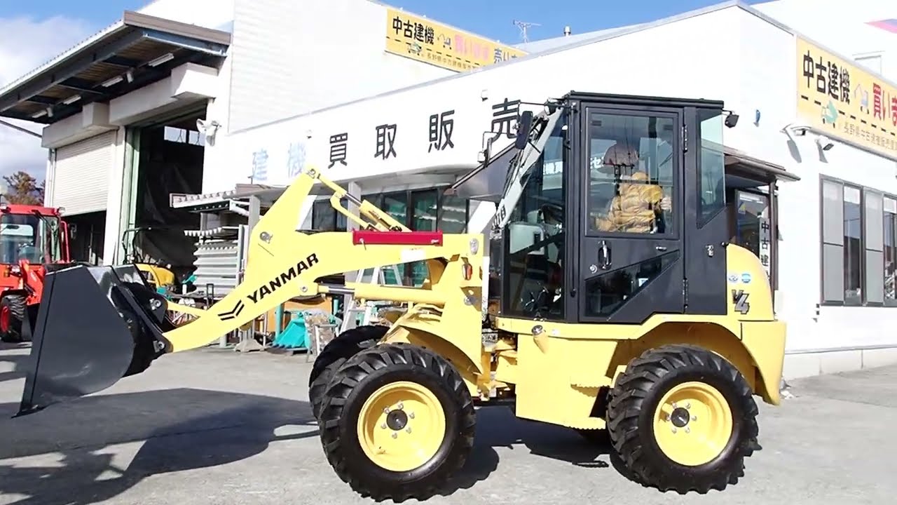 【A2695】V4-7　2024年/17HR　中古ユンボ　油圧ミニショベル