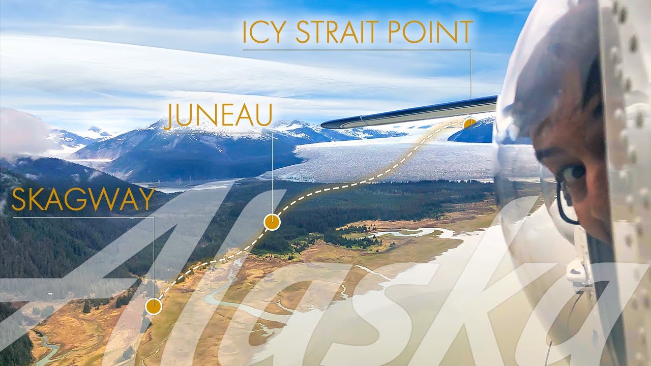 AVENTURAS PELO ALASCA: Skagway, Icy Strait Point (Hoonah) e Juneau | ANDAMOS DE TREM E HIDROAVIÃO !