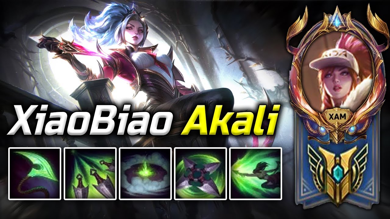[ XiaoBiao ] Akali Montage - Worlds Cleanest Akali Plays 2025