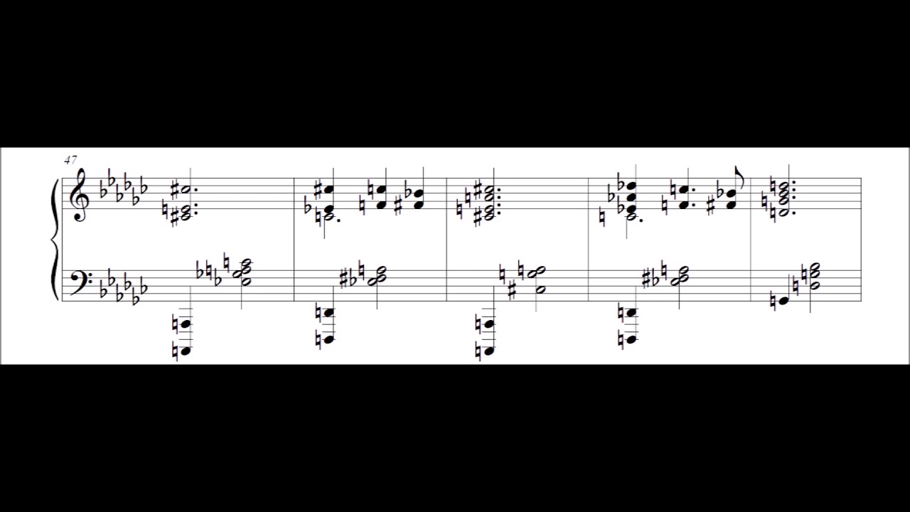 Gnossienne No. 1 in F Locrian (CC)